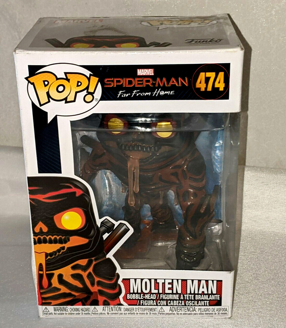 Funko Pop Spider Man Far From Home Molten Man 474 - NEW IN BOX